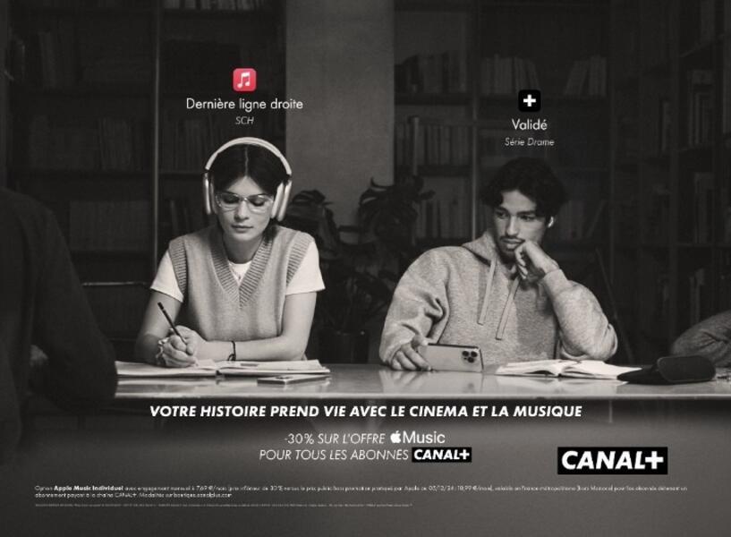 CANAL+ et APPLE MUSIC